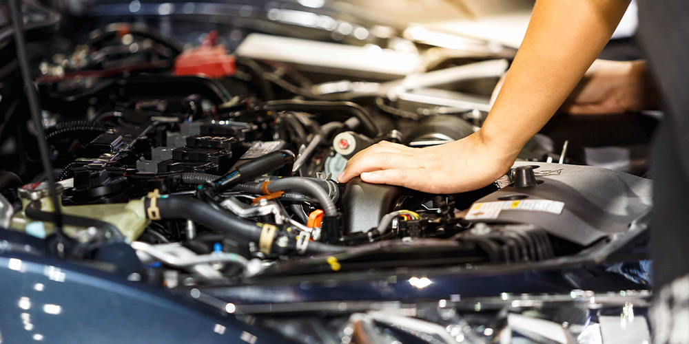 Servicing Vehicle